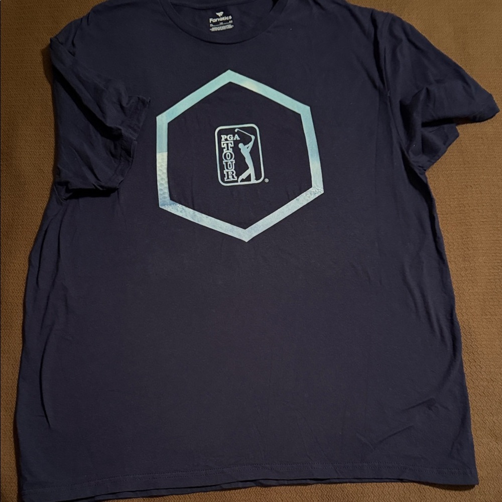 Fanatics Navy Blue PGA Tour Tee